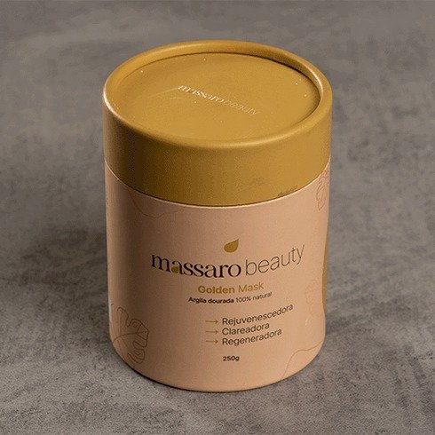 Argila Dourada Golden Mask 100% Natural
