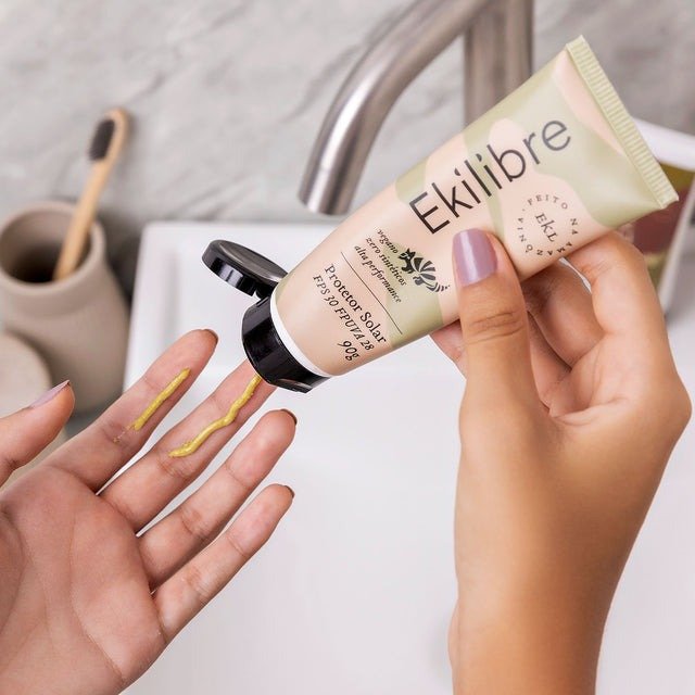 Protetor Solar Físico Vegano Natural FPUVA 28 - FPS 30 - 90g