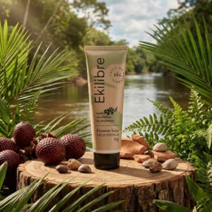 Protetor Solar Físico Vegano Natural FPUVA 28 - FPS 30 - 90g